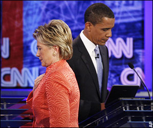 Barak and Hilary Debate
